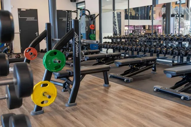 Pro Fit Gym Sportschool Assen Dumbbell Rek Met Bankjes
