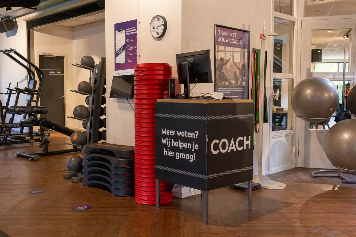 Pro Fit Gym Sportschool Hardenberg Marslanden Balie