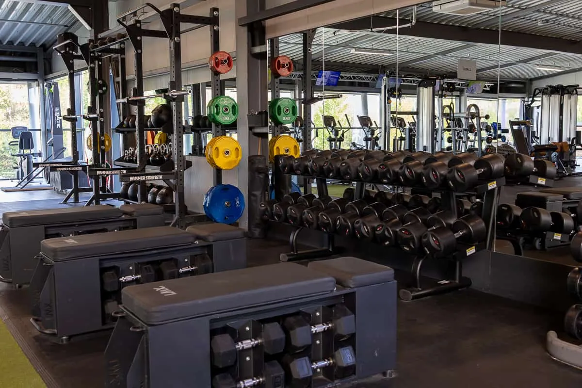 Pro Fit Gym Sportschool Ommen Dumbbells Met Bankjes