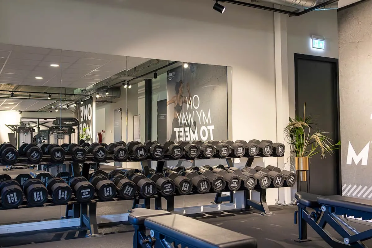 Pro Fit Gym Sportschool Raalte Dumbbell Rek