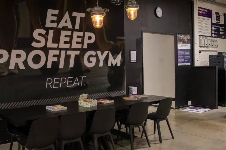 Pro Fit Gym Sportschool Vlaardingen Koffietafel