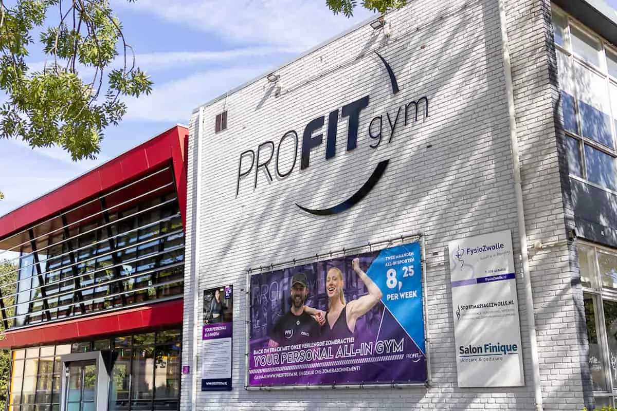 Pro Fit Gym Sportschool Zwolle Dieze Vooraanzicht