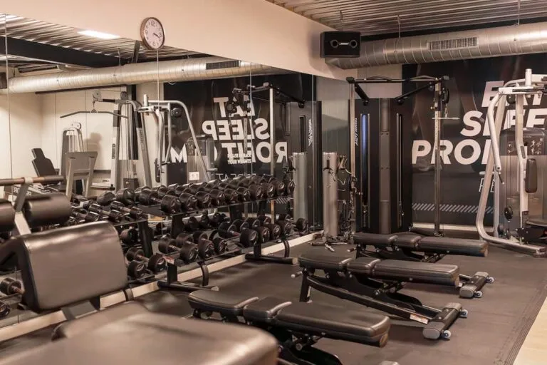 Pro Fit Gym Sportschool Zwolle Zuid Dumbbells Met Bankjes